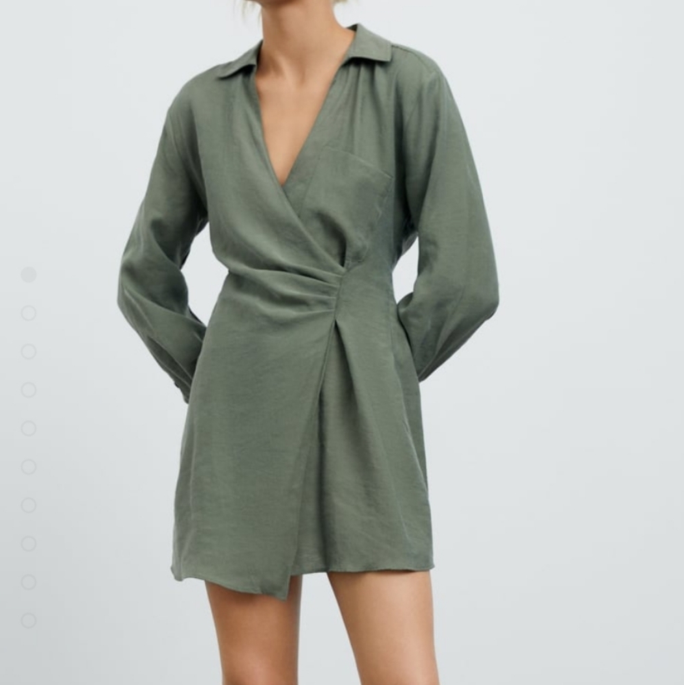 Wrap Dress with Pockets